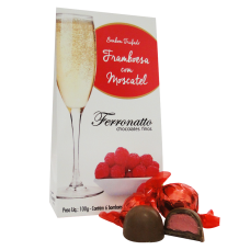 Caixa de Bombons de Framboesa com Moscatel 100g