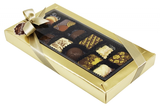 Caixa de Bombons com Decalques 120g